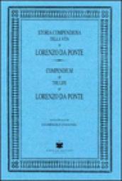 Storia compendiosa della vita di Lorenzo Da Ponte (rist. anast.)