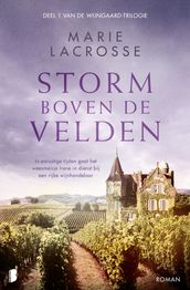 Storm boven de velden