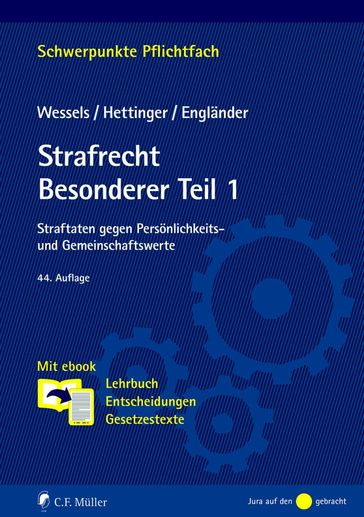 Strafrecht Besonderer Teil / 1 - Michael Hettinger - Armin Englander - Johannes Wessels