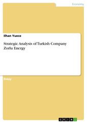 Strategic Analysis of Turkish Company Zorlu Energy