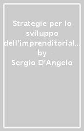 Strategie per lo sviluppo dell imprenditorialità sociale