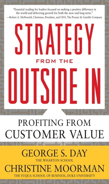 Strategy from the Outside In (PB) - Christine Moorman - George S. Day