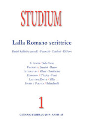 Studium (2019). 1: Lalla Romano scrittrice