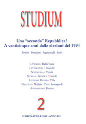 Studium (2019). 2: Una «seconda» Repubblica? A venticinque anni dalle elezioni del 1994