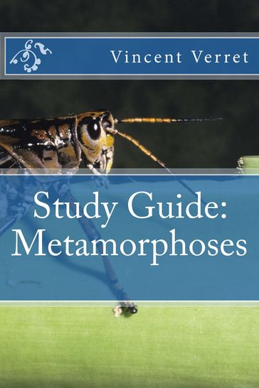 Study Guide: Metamorphoses - Dr. Vincent Verret