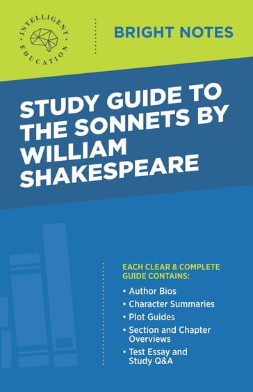 Study Guide to The Sonnets by William Shakespeare - Intelligent Education