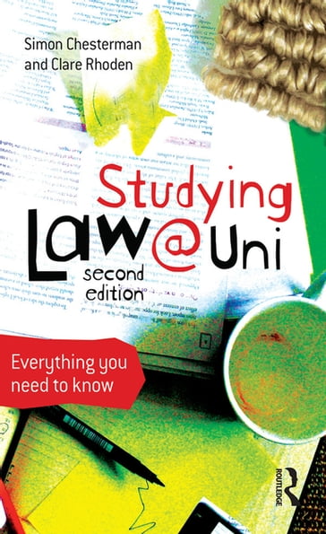 Studying Law at University - Simon Chesterman - Clare Rhoden