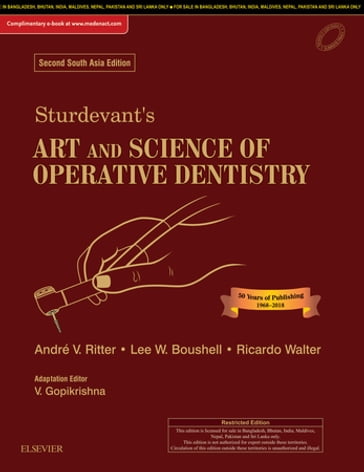 Sturdevant's Art & Science of Operative Dentistry- E Book - V Gopikrishna