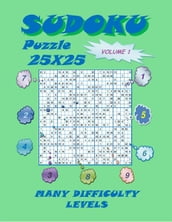 Sudoku Puzzle 25X25, Volume 1