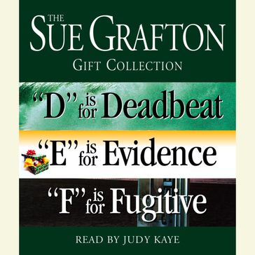 Sue Grafton DEF Gift Collection - Sue Grafton