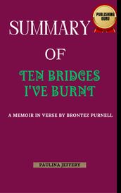 Summary Of Ten Bridges I ve Burnt