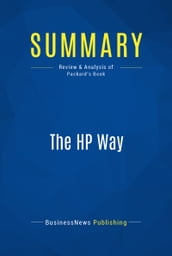 Summary: The HP Way