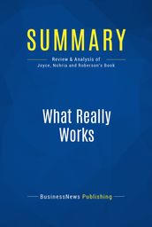 Summary: What Really Works