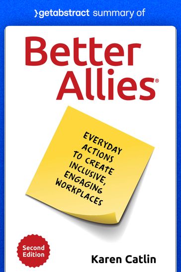 Summary of Better Allies by Karen Catlin - getAbstract AG