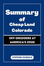 Summary of Cheap Land Colorado