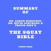 Summary of Dr. Aaron Horschig, Dr. Kevin Sonthana & Travis Neff