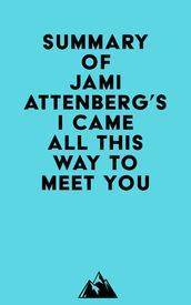 Summary of Jami Attenberg s I Came All This Way to Meet You