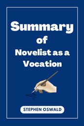Summary of Novelist as a Vocation