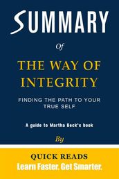 Summary of The Way of Integrity