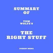 Summary of Tom Wolfe s The Right Stuff