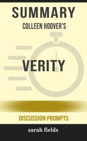 Summary of Verity by Colleen Hoover (Discussion Prompts)