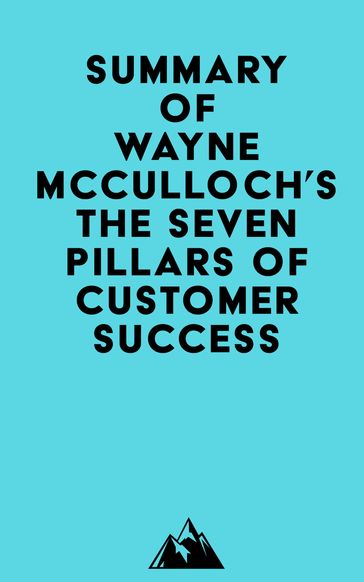Summary of Wayne McCulloch's The Seven Pillars of Customer Success -   Everest Media