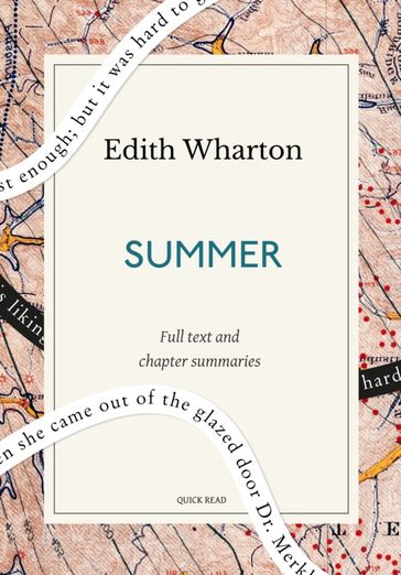 Summer: A Quick Read edition - Quick Read - Edith Wharton