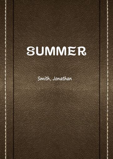 Summer - Jonathan - Smith