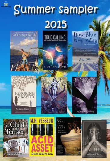 Summer sampler: A Free Sample of Fiction Titles - Adam Boustead - Allyson Olivia - Claire McDougall - Jackie Parry - Jean Gill - Martin Vesseur - Rose M. Channing - Sandra Danby - Siobhan Davis - Virginia Winters
