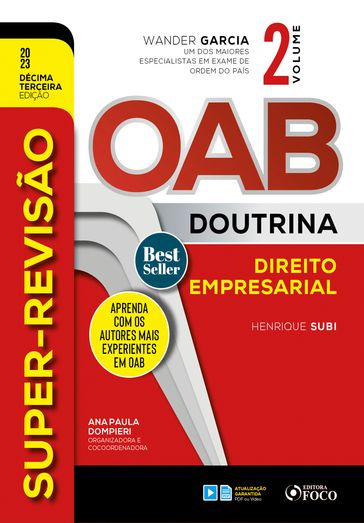 Super-Revisão OAB Doutrina - Direito Empresarial - Henrique Subi