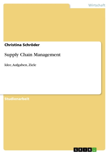 Supply Chain Management - Christina Schroder