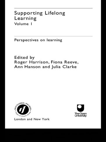 Supporting Lifelong Learning - Ann Hanson - ROGER HARRISON - Fiona Reeve - Julia Clarke
