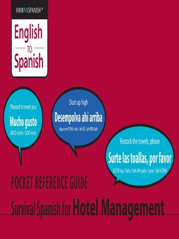 Survival Spanish for Hotel Management - Edward Rosheim
