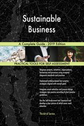 Sustainable Business A Complete Guide - 2019 Edition