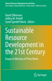 Sustainable Resource Development in the 21st Century