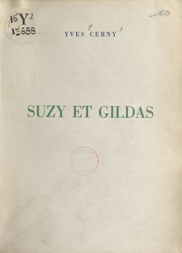 Suzy et Gildas - Yves Cerny