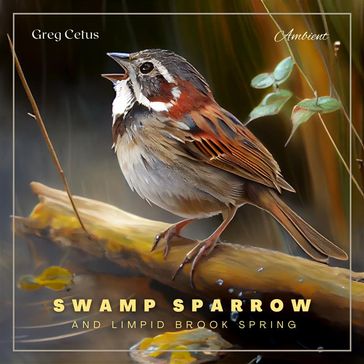 Swamp Sparrow and Limpid Brook Spring - Greg Cetus