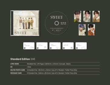 Sweet (standard edt. cd + 24 pag lyric b - TOMORROW X TOGETHER