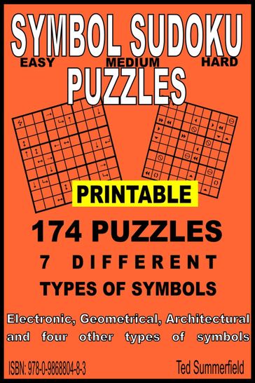 Symbol Sudoku Puzzles - Ted Summerfield