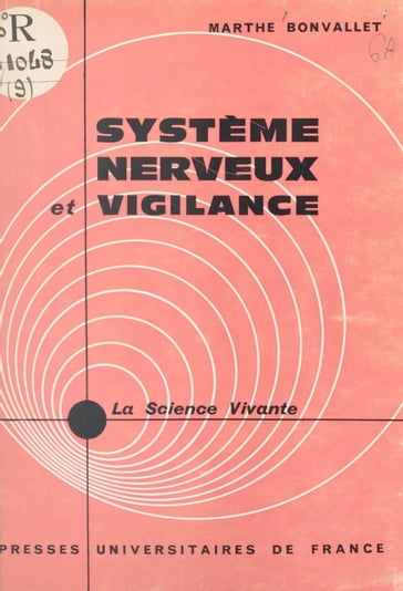 Système nerveux et vigilance - Henri Laugier - Marthe Bonvallet