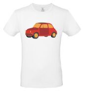 T-Shirt XL Bianca Fiat 500