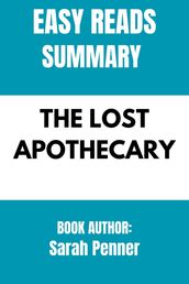 THE LOST APOTHECARY By Sarah Penner