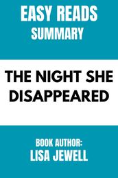 THE NIGHT SHE DISAPPEARED BY LISA JEWELL