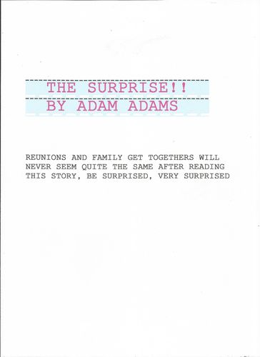THE SURPRISE - Adam Adams