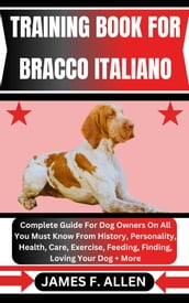 TRAINING BOOK FOR BRACCO ITALIANO