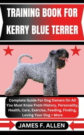 TRAINING BOOK FOR KERRY BLUE TERRER