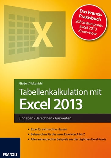 Tabellenkalkulation mit Excel 2013 - Hiroshi Nakanishi - Saskia Gießen