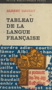 Tableau de la langue française