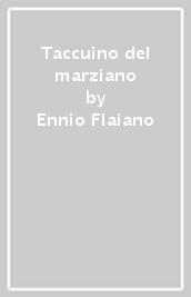 Taccuino del marziano