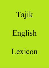 Tajik English Lexicon